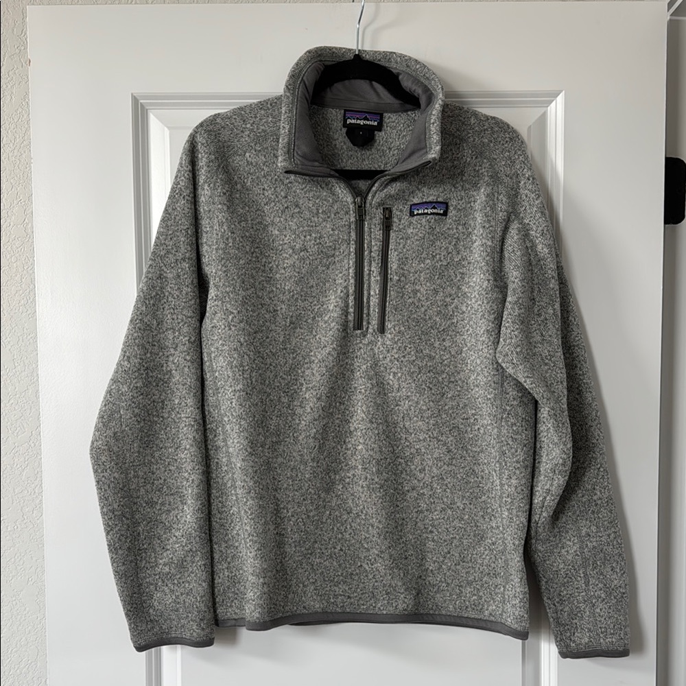 Patagonia Gray Fleece Pullover